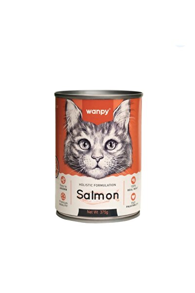 Wanby Wanby Salmon Wet Cat Food 375g | High in Protein | High in Omega 3