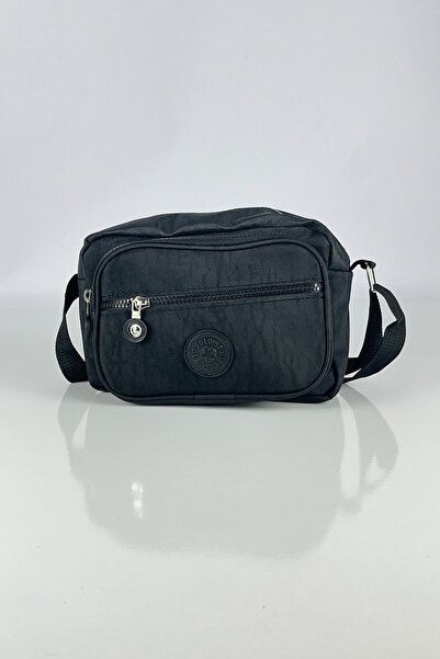 DİENOR UrbanLine Unisex Siyah Postacı Çantası - Su Geçirmez Kumaş Ayarlanabil...