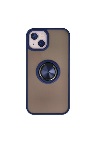 eco port iPhone 15 Case Montreal Ring Silicone Cover - Navy Blue