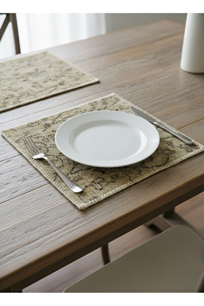 visdora Retro Hand-Woven Carpet Rectangular Supla Set of 6