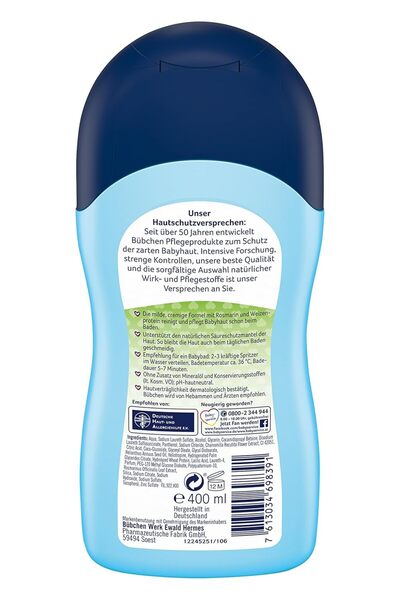 Hype Store Bubchen creme pflegebad 400ml