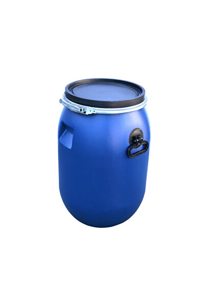 Levazımcı 60 Litre Metal Çemberli Kulplu Pilastik Bidon Varil