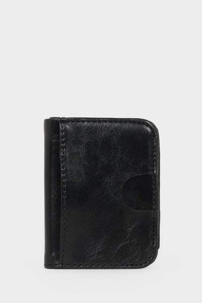 DeFacto Men's Faux Leather Wallet H0237Axns