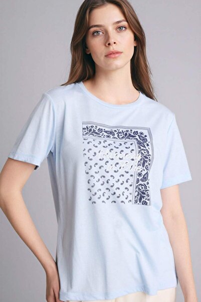 DeFacto Regular Fit Crew Neck Printed Short Sleeve T-Shirt G2883Ax26Sp