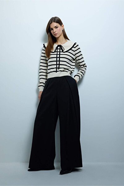 DeFacto Wide Leg Wide Loose-Fit Trousers G9875Ax26Sp