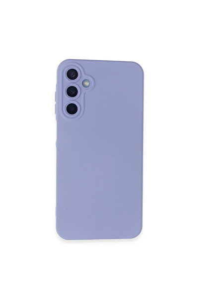 eco port حافظة سامسونج جالاكسي A25 5G من السيليكون المخملي الداخلي - أرجواني