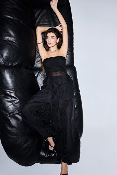 DeFacto Balloon Fit High Waist Trousers G5932Ax25Au