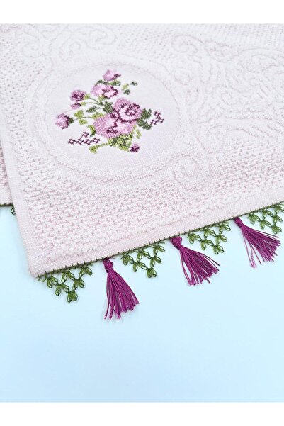 EvremStore El Yapımı İğne Oyası Çeyizlik & Hediyelik Mutfak Havlusu 30x50