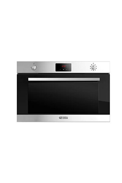 General Supreme Built-in Electric Oven, 90CM, 120L, 9-Functions, Stainless-St...