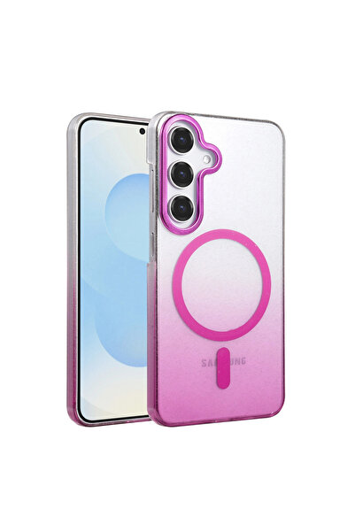 eco port غطاء سامسونج جالاكسي S23 Fe اللامع بتقنية ماج سيف - أرجواني