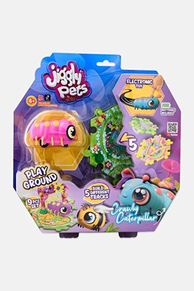 Jiggly Pets Crawly Caterpillar With Playground