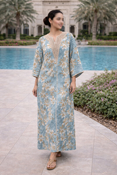 RONZA Embroidered women's jalabiya