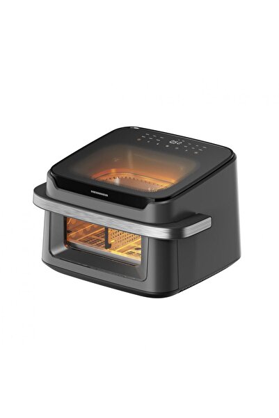 Heinner Friteuza dubla cu aer cald airbake revolution haf-c10db22grey