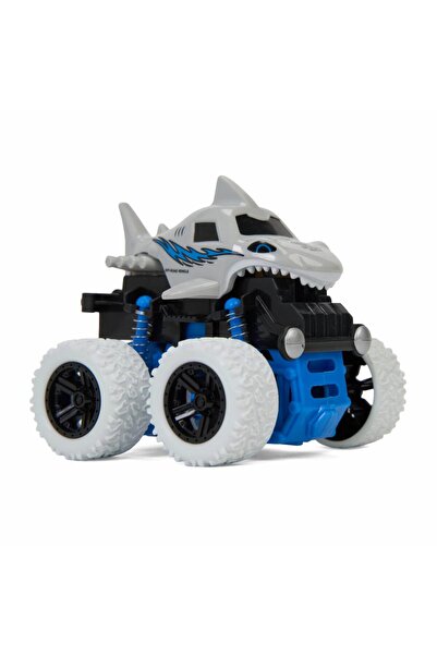 MomKi Masina off-road 4x4, 360 de grad, 10.8cm, alba,