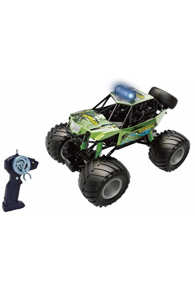 MC Micostore Masinuta cu telecomanda big foot, scara 1/10, 44cm, verde