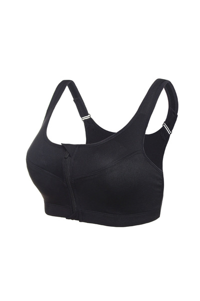 Generic Front Zip Sports Bra