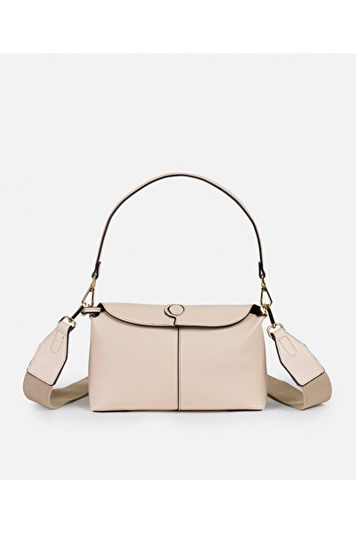 İpekyol Çift askılı deri görünümlü çanta