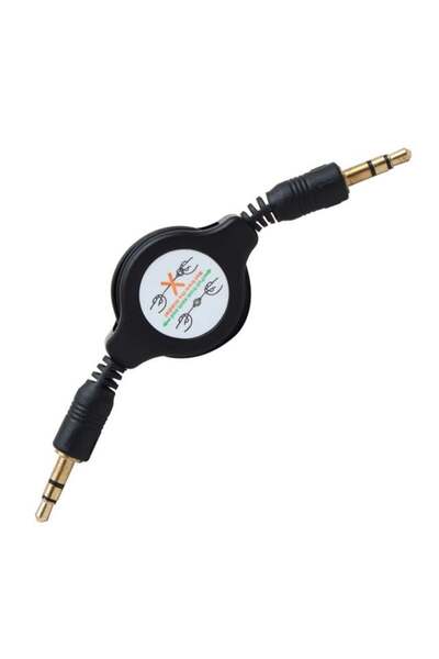 Epilons 3.5 mm Stereo Male-Male Cable with Reel