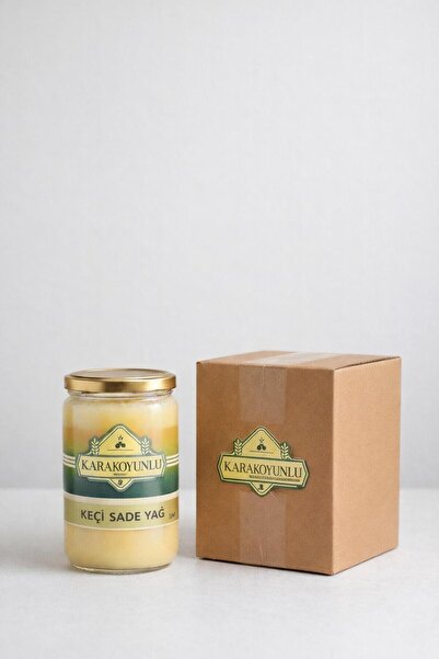 KARAKOYUNLU TİCARET KARAKOYUNLU KEÇİ SADE YAĞ (GHEE) SARI YAĞ TEREYAĞI DOĞAL ...