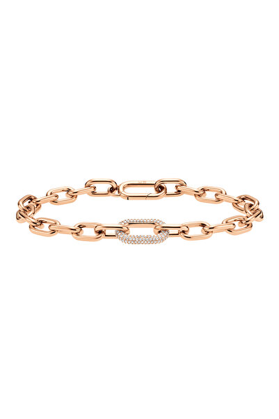Daniel Wellington Crystal Link Bracelet Rose Gold