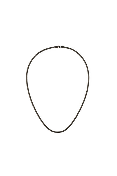Daniel Wellington Tide Mesh Necklace Graphite 2.8