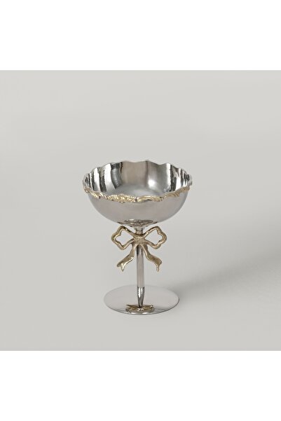 Linens Ribbon 13,25x13,25x16 cm Ayaklı Kase