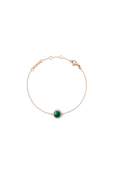 Daniel Wellington Audrey Bracelet Malachite Rose Gold