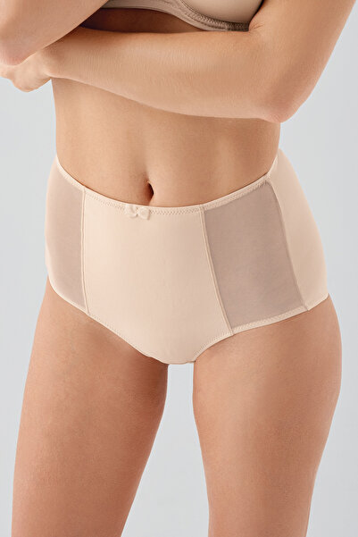 C&City High Waist Corset Panties C19304 Tan