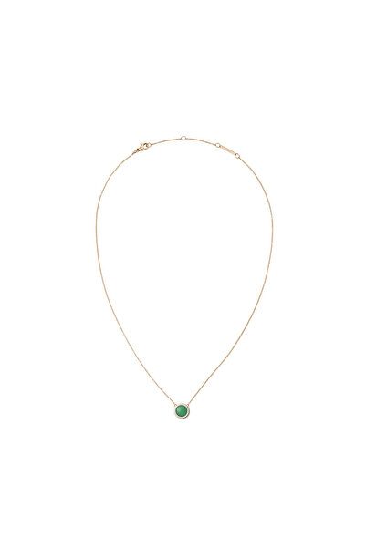 Daniel Wellington Audrey Necklace Jade Rose Gold