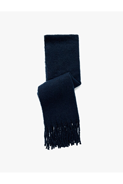 Koton Soft Textured Tasseled Long Scarf