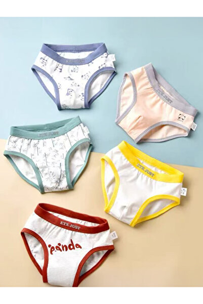 Styli Pack of 5 - Boys Printed Cotton Briefs