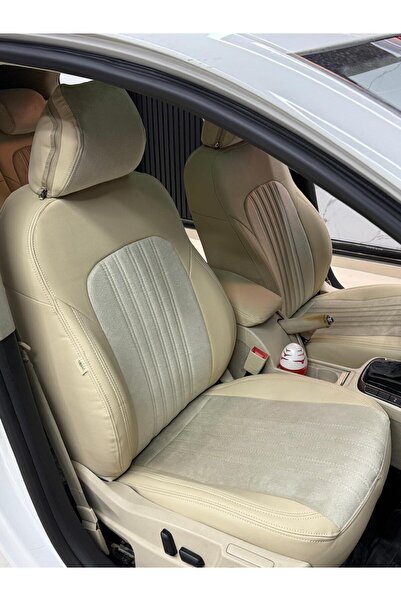 AKINCI سكودا سوبر بي 2010-2014 موديل مع مسند ظهر خلفي - غطاء مقعد السيارة