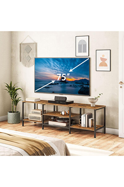 VariFurnx 140*35*50cm TV Stand Table For TV Up To 65 Inch Storage Shelves Dra...