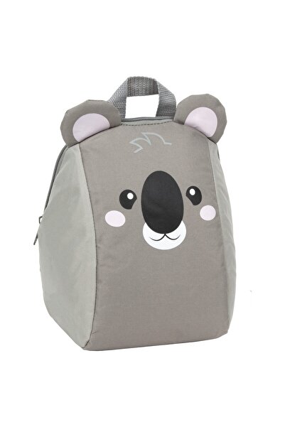 Derform Grey kindergarten backpack for children, Derform, in the shape of a k...