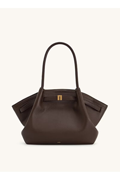 Jwn Hana Medium Tote Bag - Dark Brown