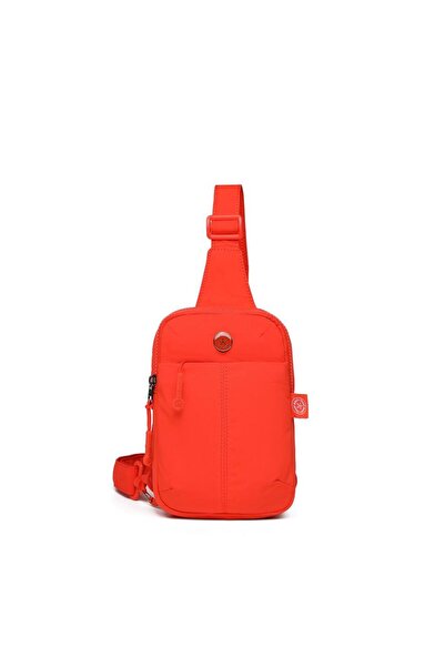 SMART BAGS Geantă de damă din țesătură Micro Poly, tip poștaș, 3337