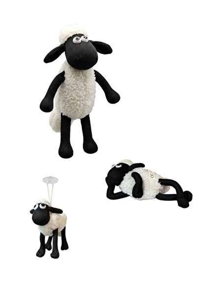 Premium دمية حيوان مزرعة قطيفة ناعمة على طراز شون ذا شيب