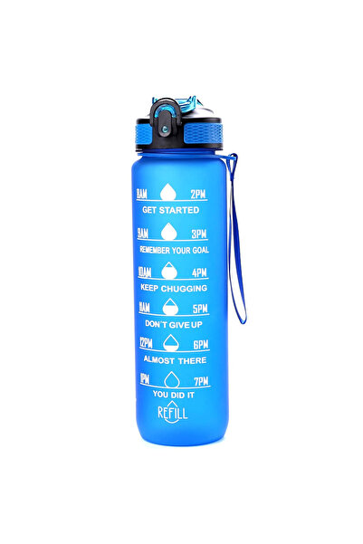 Geneic The 1L Motivational Water Bottle for Adults Leakproof Sipper Bottle - ...