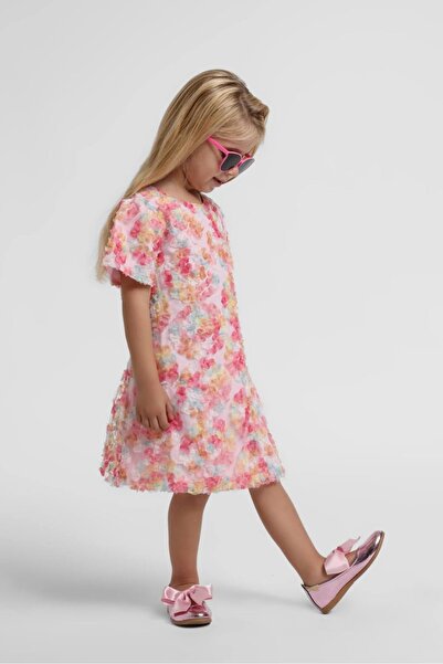 HAUSEkids Φόρεμα για κορίτσια 1-5 ετών Colorce Love-Ροζ