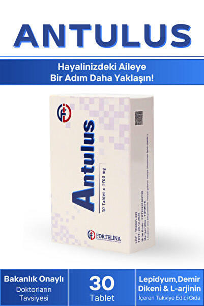 antulus 30 Tablet – Kadın & Erkek Üreme Sağlığı ve Hormon Dengesi Desteği