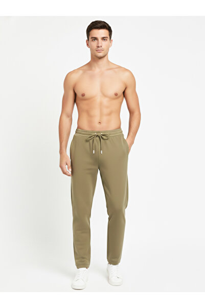 Clans & Hans By Styli Men Brown Regular Fit Solid Track Pants