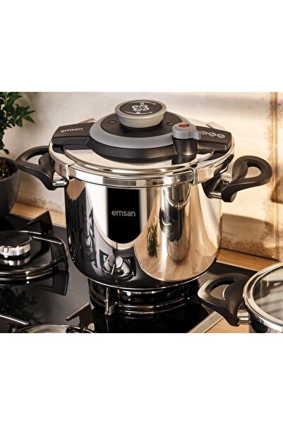 Emsan Vera Pressure Cooker 9 Lt Black
