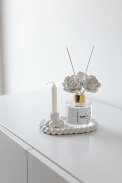 LALEZEN HOME cicek Tasli Bambu cubuklu japon kirazı cıcegi Oda Kokusu - boncu...