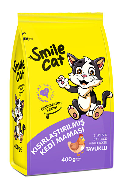 400 GR KURU KEDİ MAMASI YETİŞKİN KISIR TAVUKLU *1'Lİ