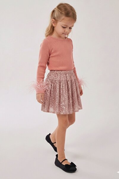 My Kids Wear Set fustă cu paiete pentru fete, de sărbătoare 12537