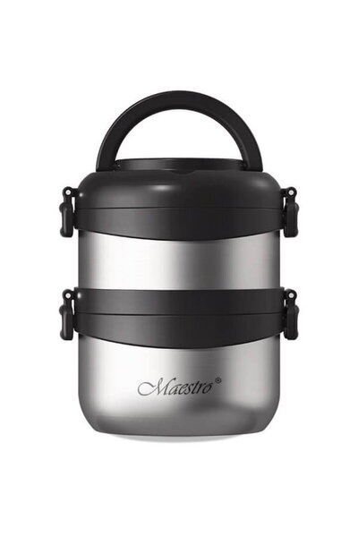 Maestro MR-1635-150 Termos negru, oțel
