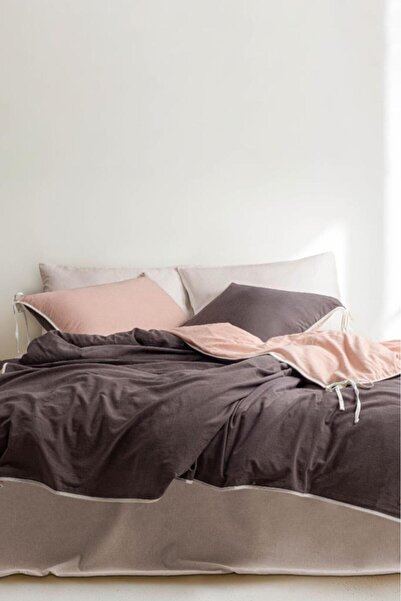 Çeyiz Diyarı Set de husă de pilotă dublă Demeter Solid, 100% bumbac