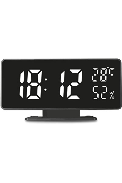 OEM Ceas deșteptător GreenBlue GB 395 cu termometru și higrometru