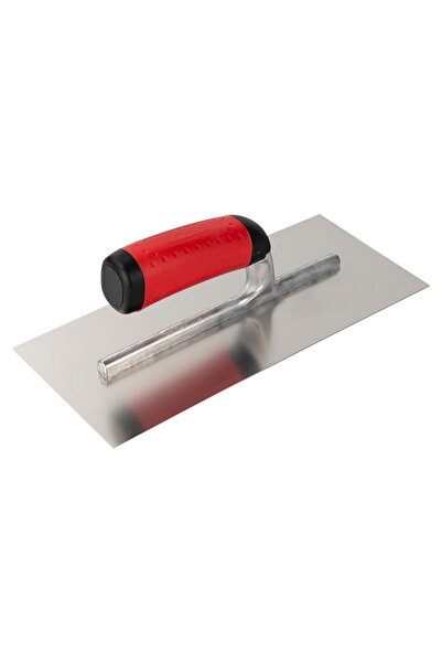 TaliaPlast Mistrie curbată cu lamă din inox, 28 x 12 cm – 0,6 mm, mâner bimat...