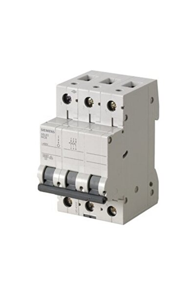 Siemens 40A; 3 FAZLI; 5SL Classic ANAHTARLI OTOMATİK SİGORTA; 6kA; C TİPİ; YA...
